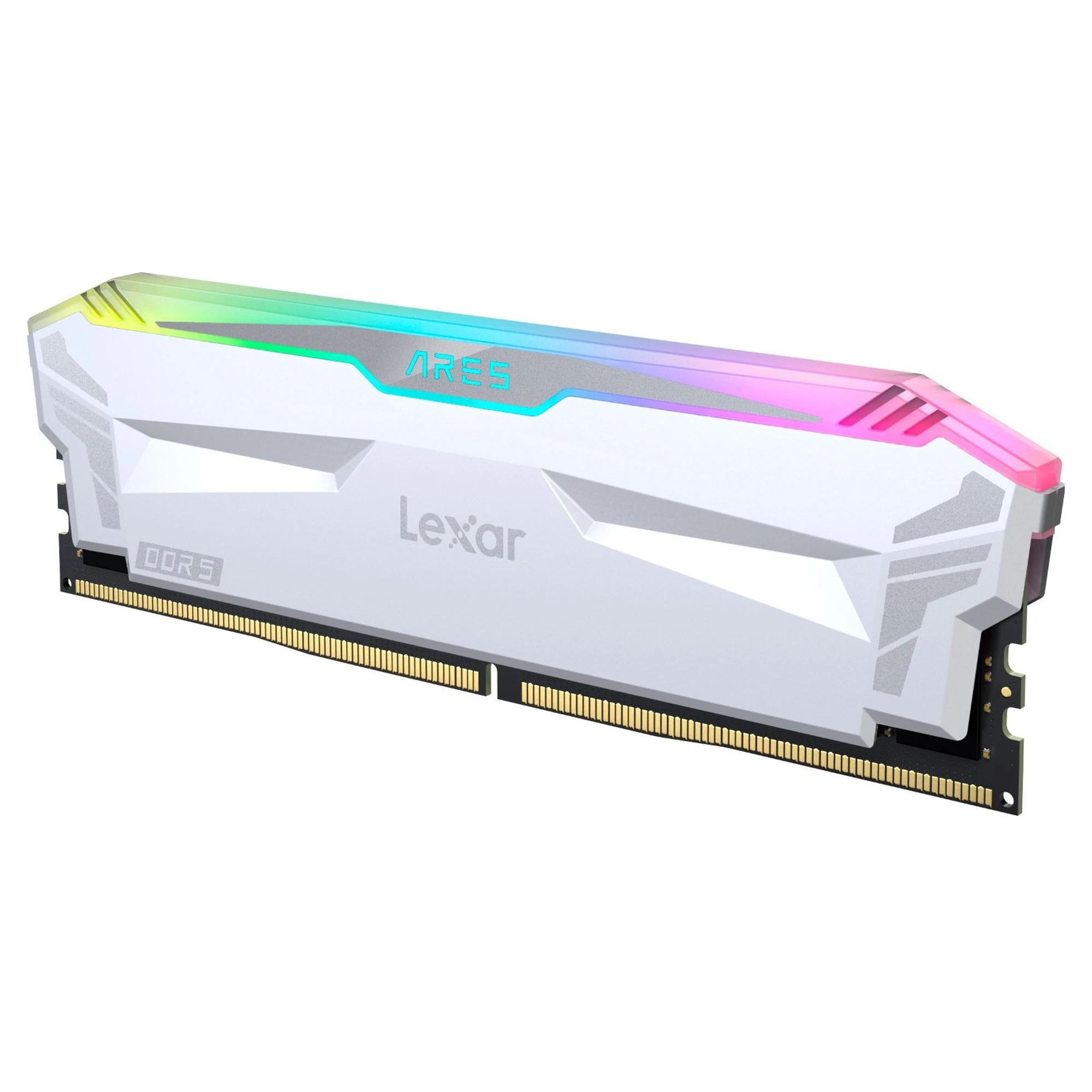 Купить Модуль памяти Lexar Ares Gaming White RGB DDR5-6400 32GB (2x16GB) (LD5EU016G-R6400GDWA) - фото 3