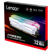 Купить Модуль памяти Lexar Ares Gaming White RGB DDR5-6400 32GB (2x16GB) (LD5EU016G-R6400GDWA) - фото 5