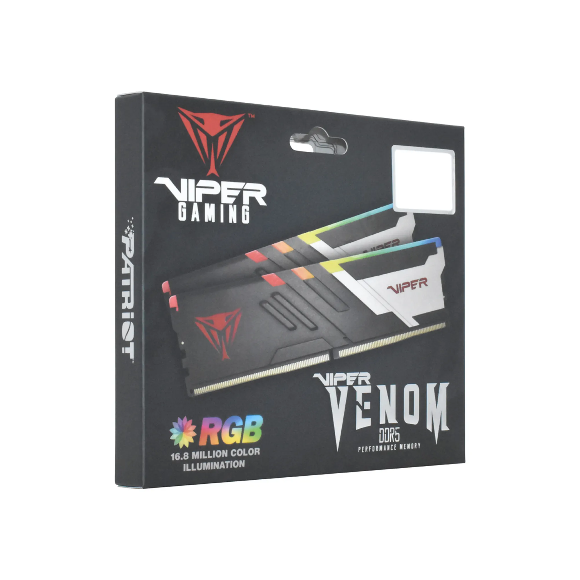 Купить Модуль памяти Patriot Viper Venom RGB DDR5-6600 32GB (2x16GB) (PVVR532G660C34K) - фото 7