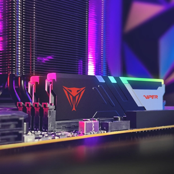 Купить Модуль памяти Patriot Viper Venom RGB DDR5-6600 32GB (2x16GB) (PVVR532G660C34K) - фото 9