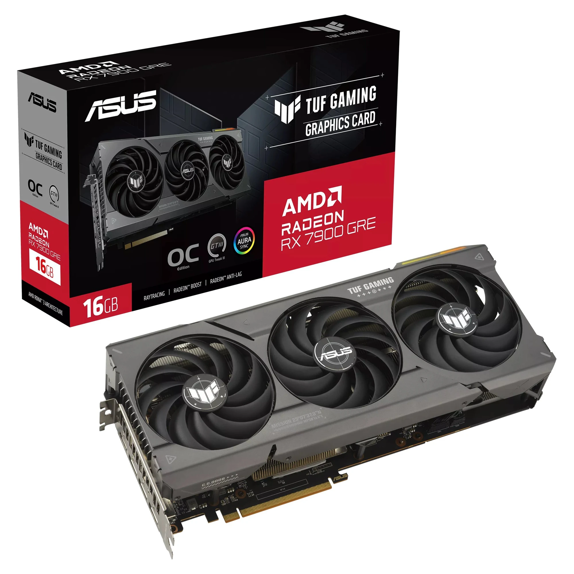 Купить Видеокарта ASUS GeForce TUF-RX7900GRE-O16G-GAMING - фото 14
