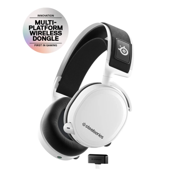 Купить Наушники SteelSeries Arctis 7+ White (SS61461) - фото 9