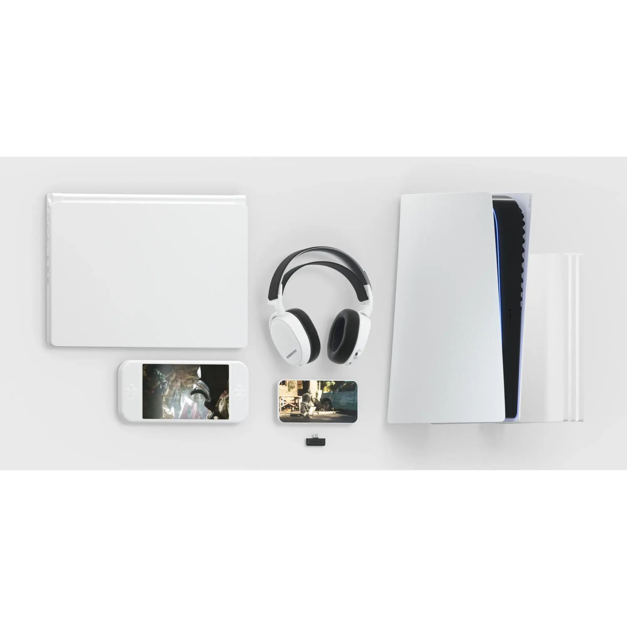 Купить Наушники SteelSeries Arctis 7+ White (SS61461) - фото 10