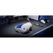 Купити Навушники SteelSeries Arctis Nova 7P Wireless White (SS61561) - фото 8