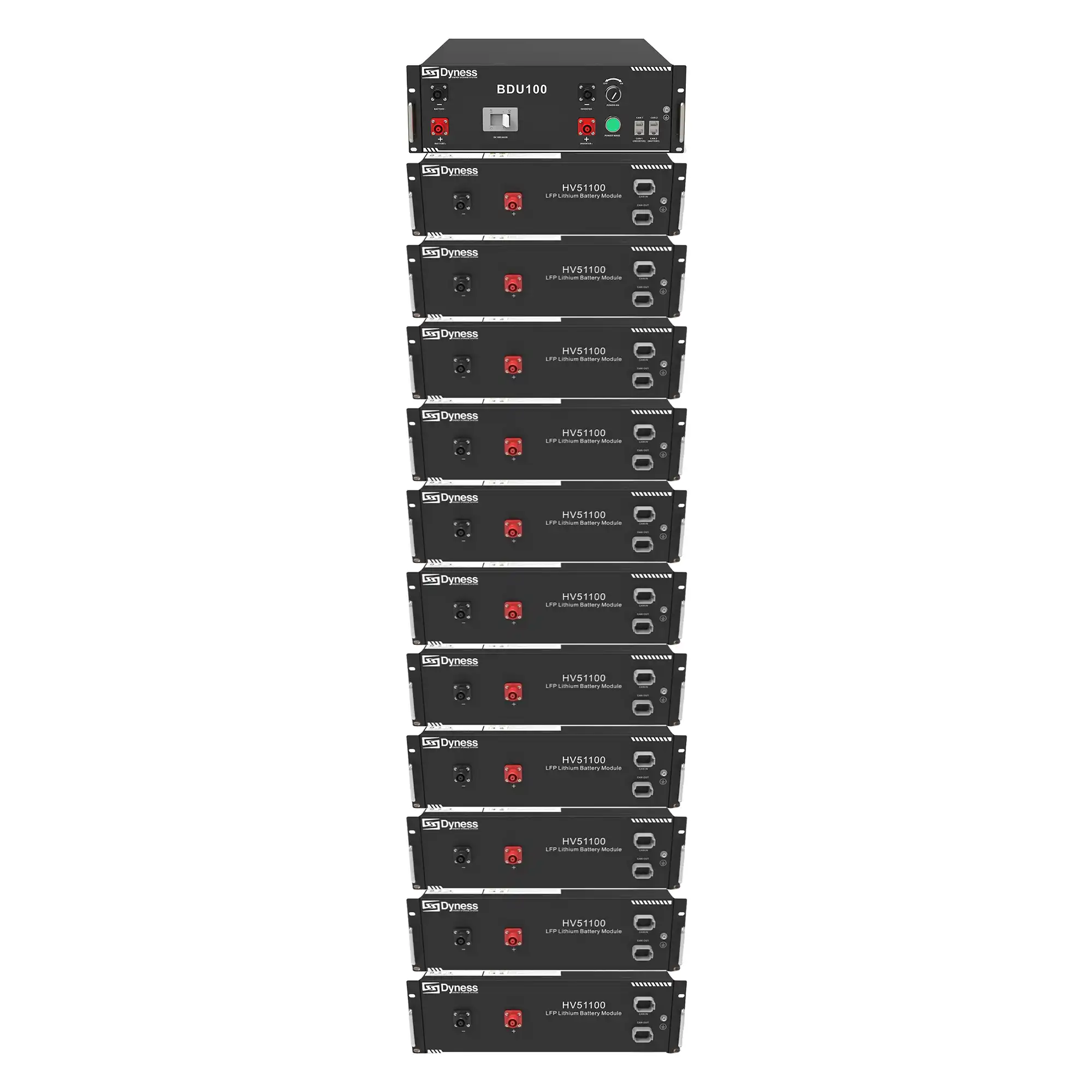 Купить Блок батарей Dyness HV51100-11 56.32kW 614.4V 100Ah LiFePO4 BDU100 RACK - фото 1