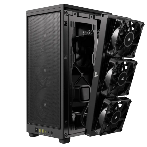 Купить Корпус Corsair 2000D Airflow Black (CC-9011244-WW) - фото 12