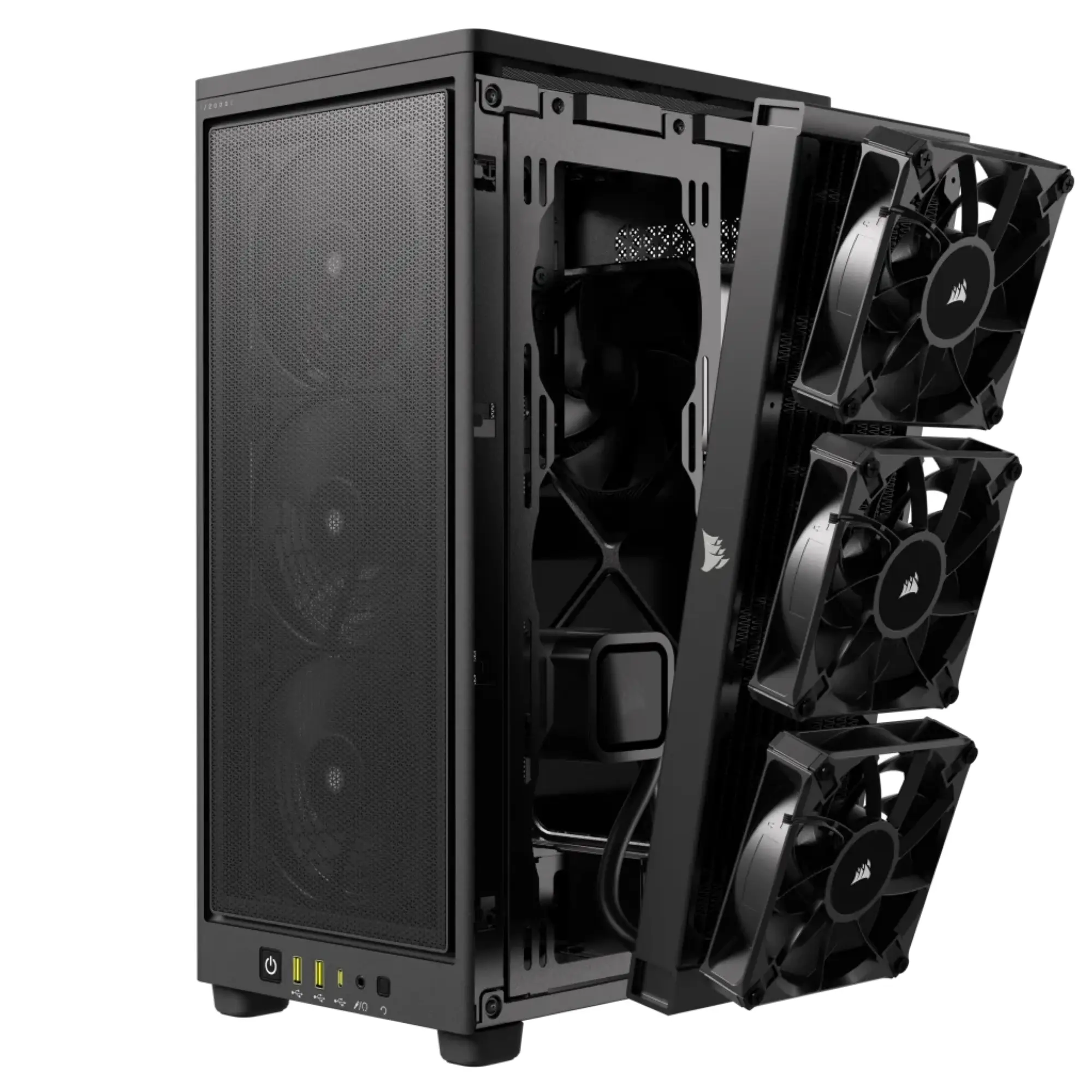 Купить Корпус Corsair 2000D Airflow Black (CC-9011244-WW) - фото 12