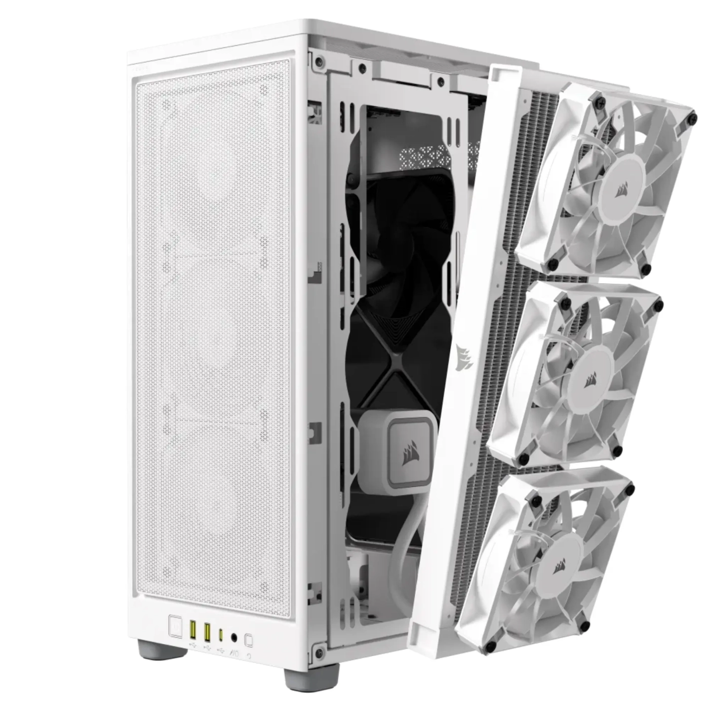 Купить Корпус Corsair 2000D Airflow White (CC-9011245-WW) - фото 12