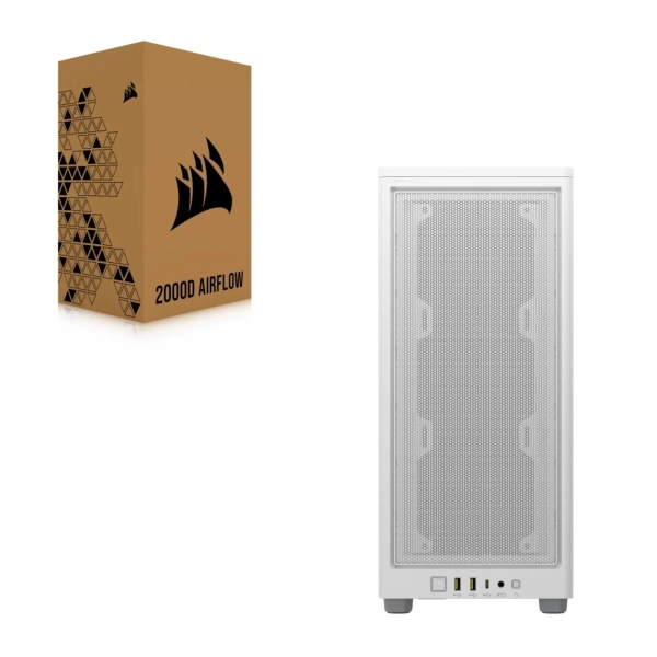 Купить Корпус Corsair 2000D Airflow White (CC-9011245-WW) - фото 14