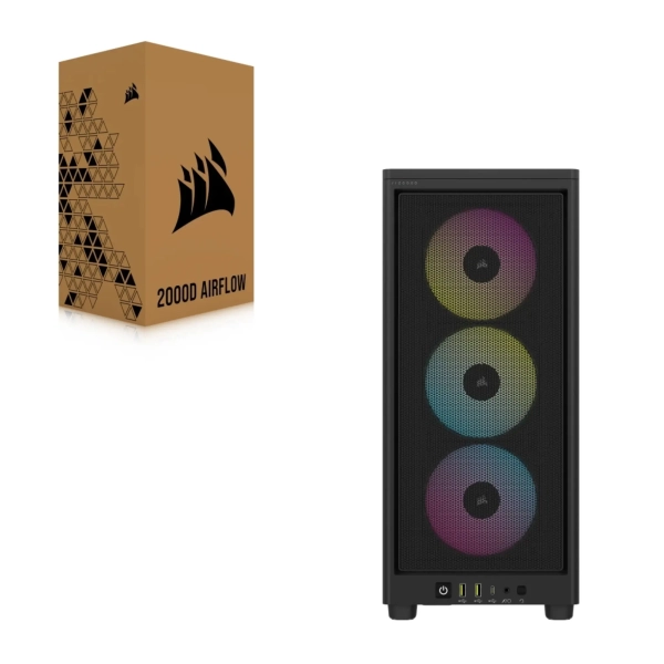 Купить Корпус Corsair 2000D RGB Airflow Black (CC-9011246-WW) - фото 16