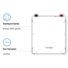 Купить Система хранения энергии DEYE SUN-10K-SG04LP3-EU-3DY14.4K-LFP-W 10kW 14.4kWh 3BAT LiFePO4 6000 циклов - фото 4
