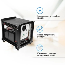Купить Система хранения энергии SUMRY SM-2200H-12-2PW2.5K-LFP-RACK 1.8kW 2.5kWh 2BAT LiFePO4 4000 циклов - фото 4