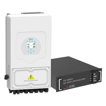 Купить Система хранения энергии DEYE SUN-6K-SG03LP1-EU-1GS4.8K-LFP 6kW 4.8kWh 1BAT LiFePO4 6500 циклов - фото 1