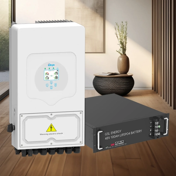 Купить Система хранения энергии DEYE SUN-6K-SG03LP1-EU-1GS4.8K-LFP 6kW 4.8kWh 1BAT LiFePO4 6500 циклов - фото 2