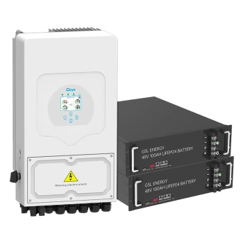 Купить Система хранения энергии DEYE SUN-6K-SG03LP1-EU-2GS9.6K-LFP 6kW 9.6kWh 2BAT LiFePO4 6500 циклов - фото 1