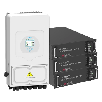 Купить Система хранения энергии DEYE SUN-6K-SG03LP1-EU-3GS14.4K-LFP 6kW 14.4kWh 3BAT LiFePO4 6500 циклов - фото 1