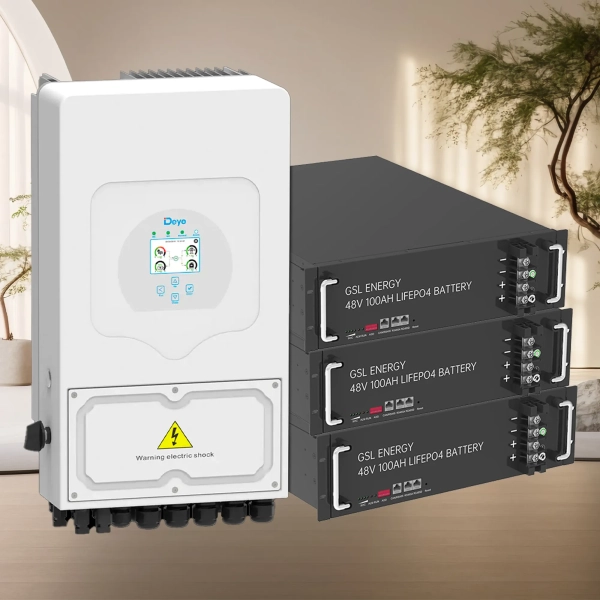 Купить Система хранения энергии DEYE SUN-6K-SG03LP1-EU-3GS14.4K-LFP 6kW 14.4kWh 3BAT LiFePO4 6500 циклов - фото 2