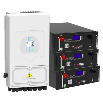 Купить Система хранения энергии DEYE SUN-6K-SG03LP1-EU-3GS15.36K-LFP 6kW 15.36kWh 3BAT LiFePO4 6500 циклов - фото 1