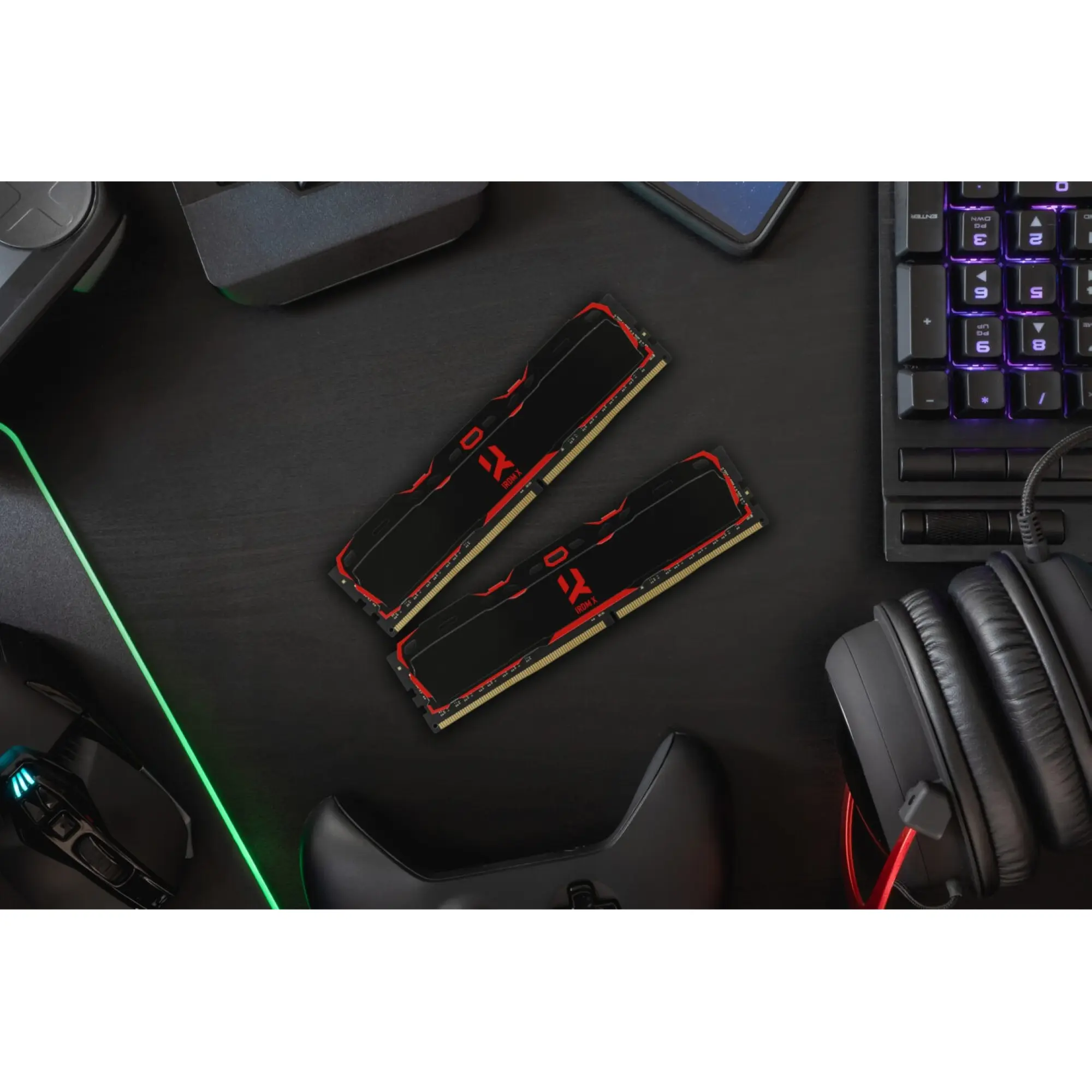 Купить Модуль памяти Goodram IRDM X Red DDR4-3200 16GB (IR-XR3200D464L16A/16G) - фото 6