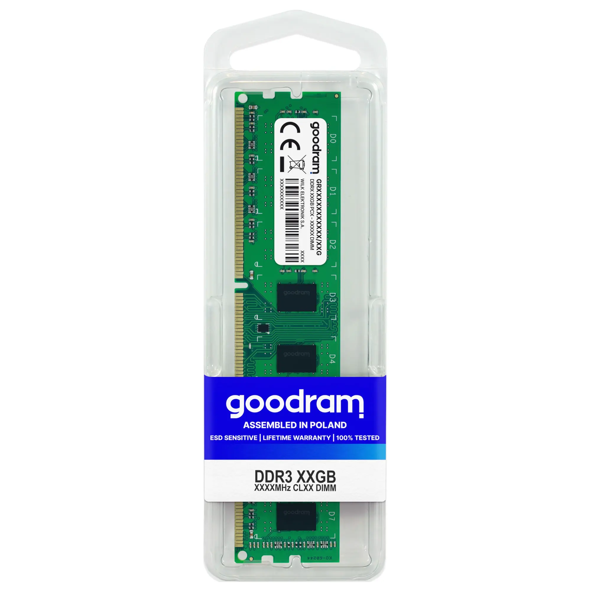 Купить Модуль памяти Goodram DDR3-1333 8GB (GR1333D364L9/8G) - фото 3