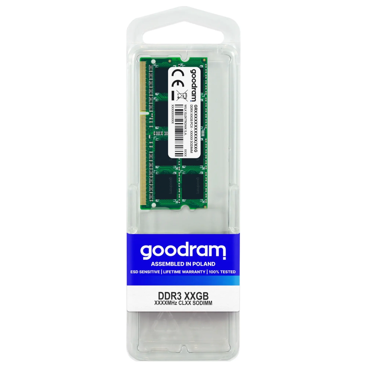 Купить Модуль памяти Goodram DDR3-1333 SODIMM 8GB (GR1333S364L9/8G) - фото 3