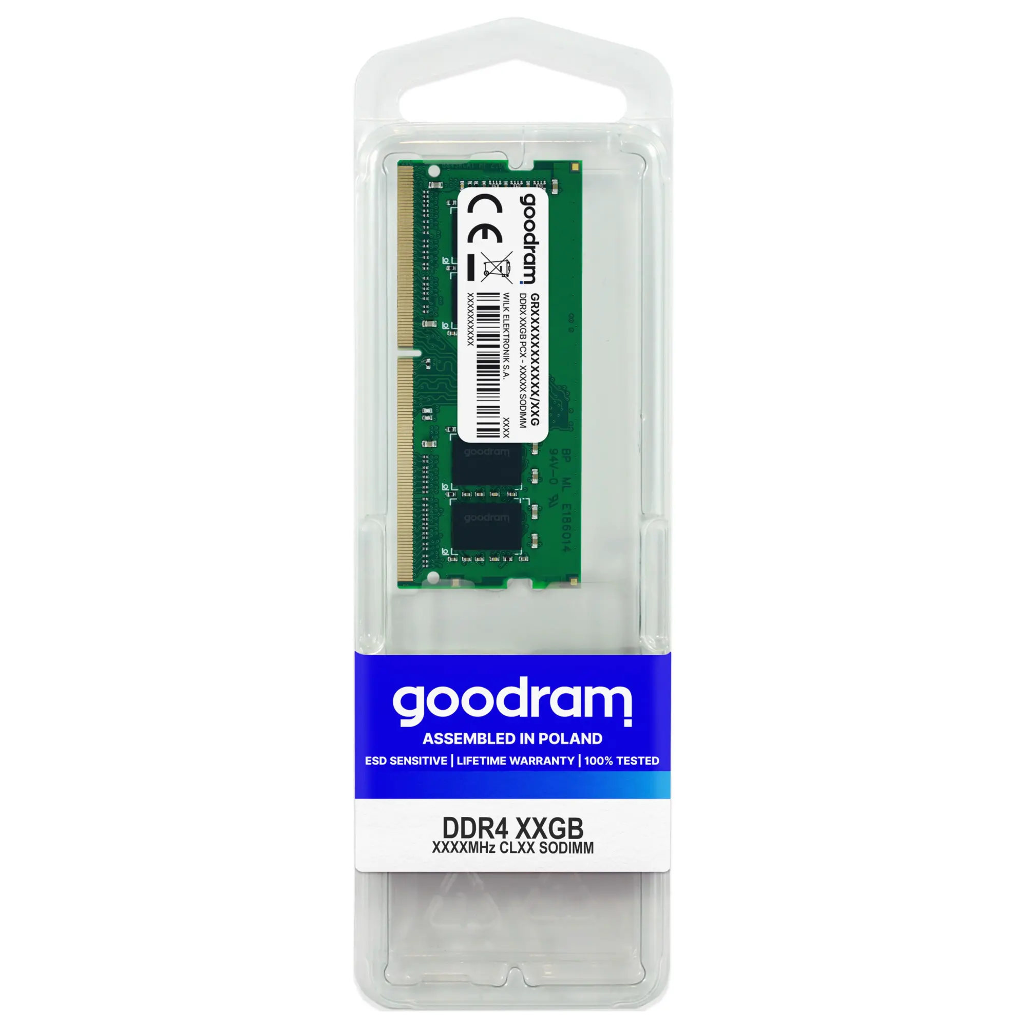 Купить Модуль памяти Goodram DDR4-2400 SODIMM 4GB (GR2400S464L17S/4G) - фото 3