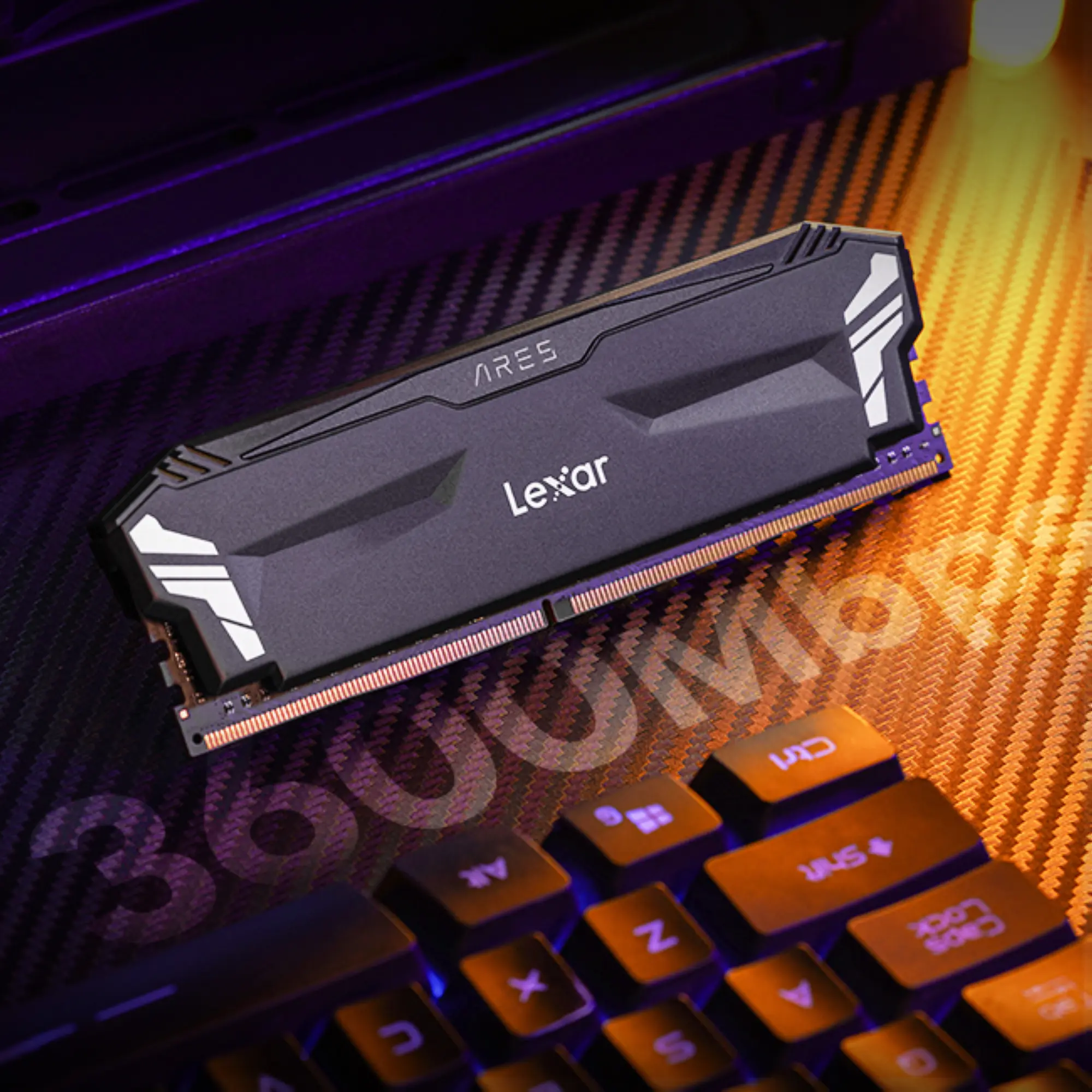 Купить Модуль памяти Lexar ARES DDR4-3600 32GB (2x16GB) (LD4BU016G-R3600GD0A) - фото 6