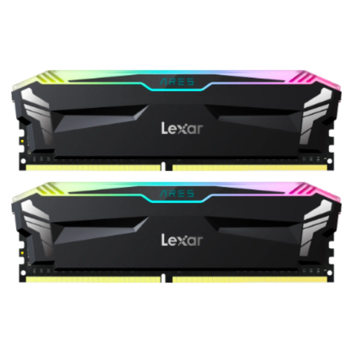 Купити Модуль пам'яті Lexar ARES RGB Black DDR4-3600 32GB (2x16GB) (LD4BU016G-R3600GDLA) - фото 1