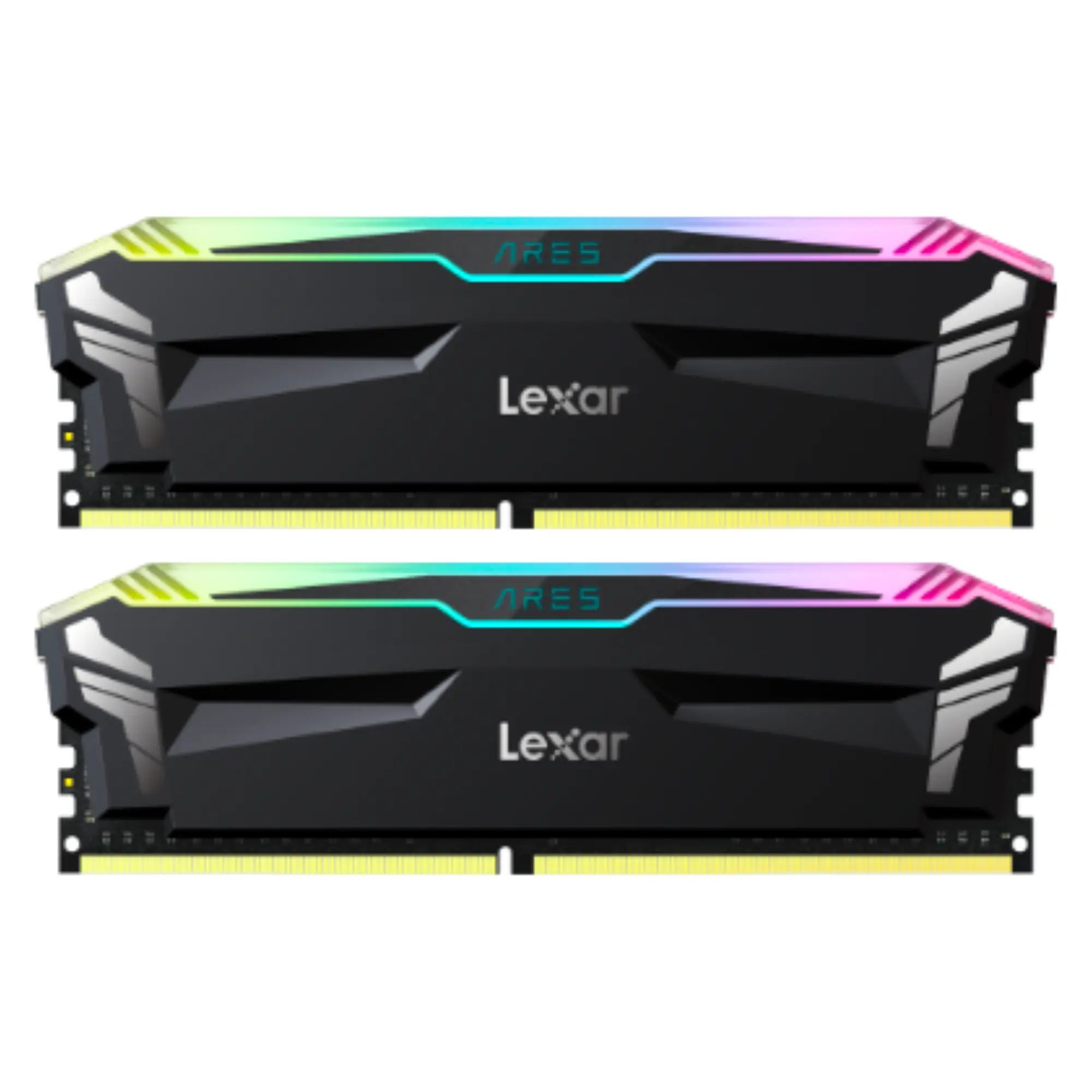 Купити Модуль пам'яті Lexar ARES RGB Black DDR4-3600 32GB (2x16GB) (LD4BU016G-R3600GDLA) - фото 1