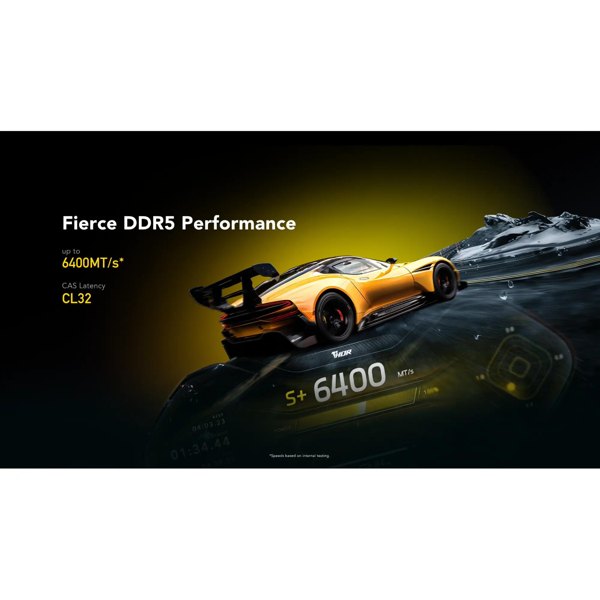 Купить Модуль памяти Lexar THOR OC Black DDR5-6000 32GB (2x16GB) (LD5U16G60C32LG-RGD) - фото 6