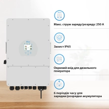 Купить Система хранения энергии DEYE SUN-12K-SG02LP1-EU-AM3-3DY14.4K-LFP-W 12kW 14.4kWh 3BAT LiFePO4 6000 циклов - фото 3
