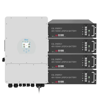 Купить Система хранения энергии DEYE SUN-12K-SG02LP1-EU-AM3-4GS19.2K-LFP 12kW 19.2kWh 4BAT LiFePO4 6500 циклов - фото 1