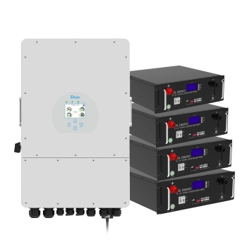 Купить Система хранения энергии DEYE SUN-12K-SG02LP1-EU-AM3-4GS20.48K-LFP 12kW 20.48kWh 4BAT LiFePO4 6500 циклов - фото 1