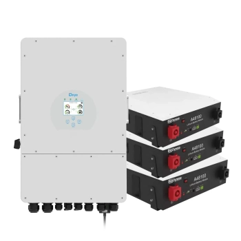 Купить Система хранения энергии DEYE SUN-12K-SG04LP3-EU-3DY14.4K-LFP-W 12kW 14.4kWh 3BAT LiFePO4 6000 циклов - фото 1
