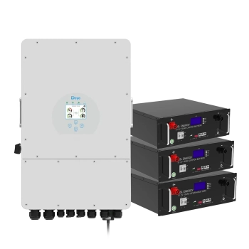 Купить Система хранения энергии DEYE SUN-12K-SG04LP3-EU-3GS15.36K-LFP 12kW 15.36kWh 3BAT LiFePO4 6500 циклов - фото 1