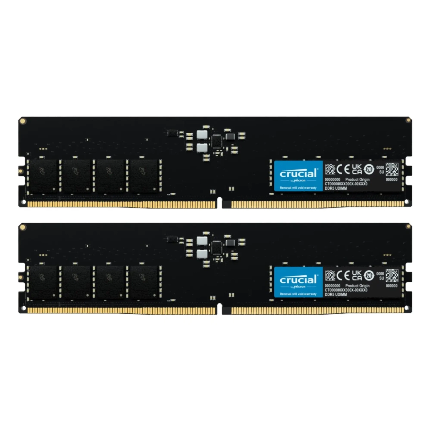 Купить Модуль памяти Crucial DDR5-5200 16GB (2x8GB) (CT2K8G52C42U5) - фото 1