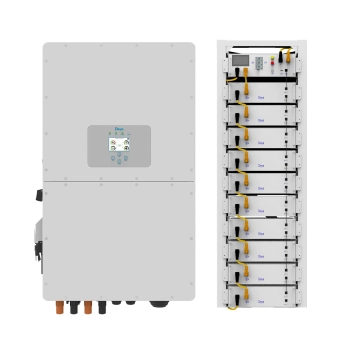 Купить Система хранения энергии DEYE SUN-30K-SG01HP3-EU-BM3-BOS-G10-51.2kW-LFP 30kW 51.2kWh 1BAT LiFePO4 6000 циклов - фото 1