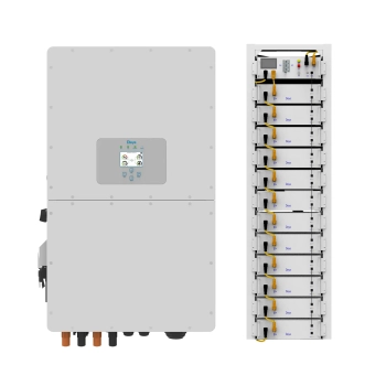 Купить Система хранения энергии DEYE SUN-50K-SG01HP3-EU-BM4-BOS-G12-61.44kW-LFP 50kW 61.44kWh 1BAT LiFePO4 6000 циклов - фото 1