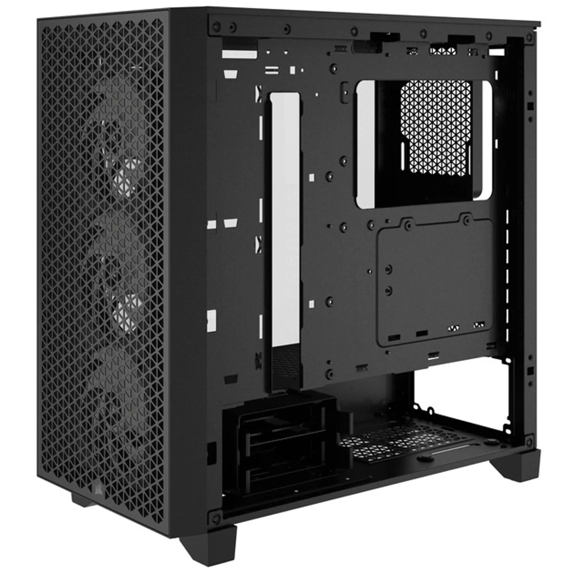 Купить Корпус Corsair 3000D RGB Tempered Glass Black (CC-9011255-WW) - фото 9