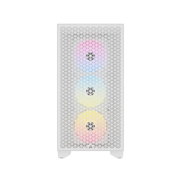 Купить Корпус Corsair 3000D RGB Tempered Glass White (CC-9011256-WW) - фото 2