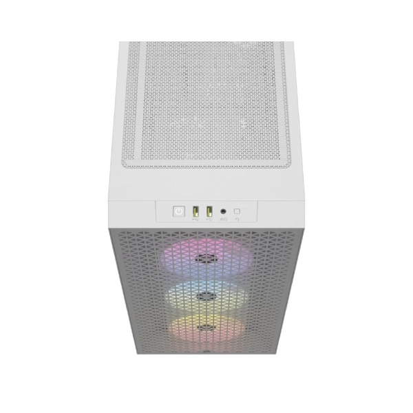 Купить Корпус Corsair 3000D RGB Tempered Glass White (CC-9011256-WW) - фото 9