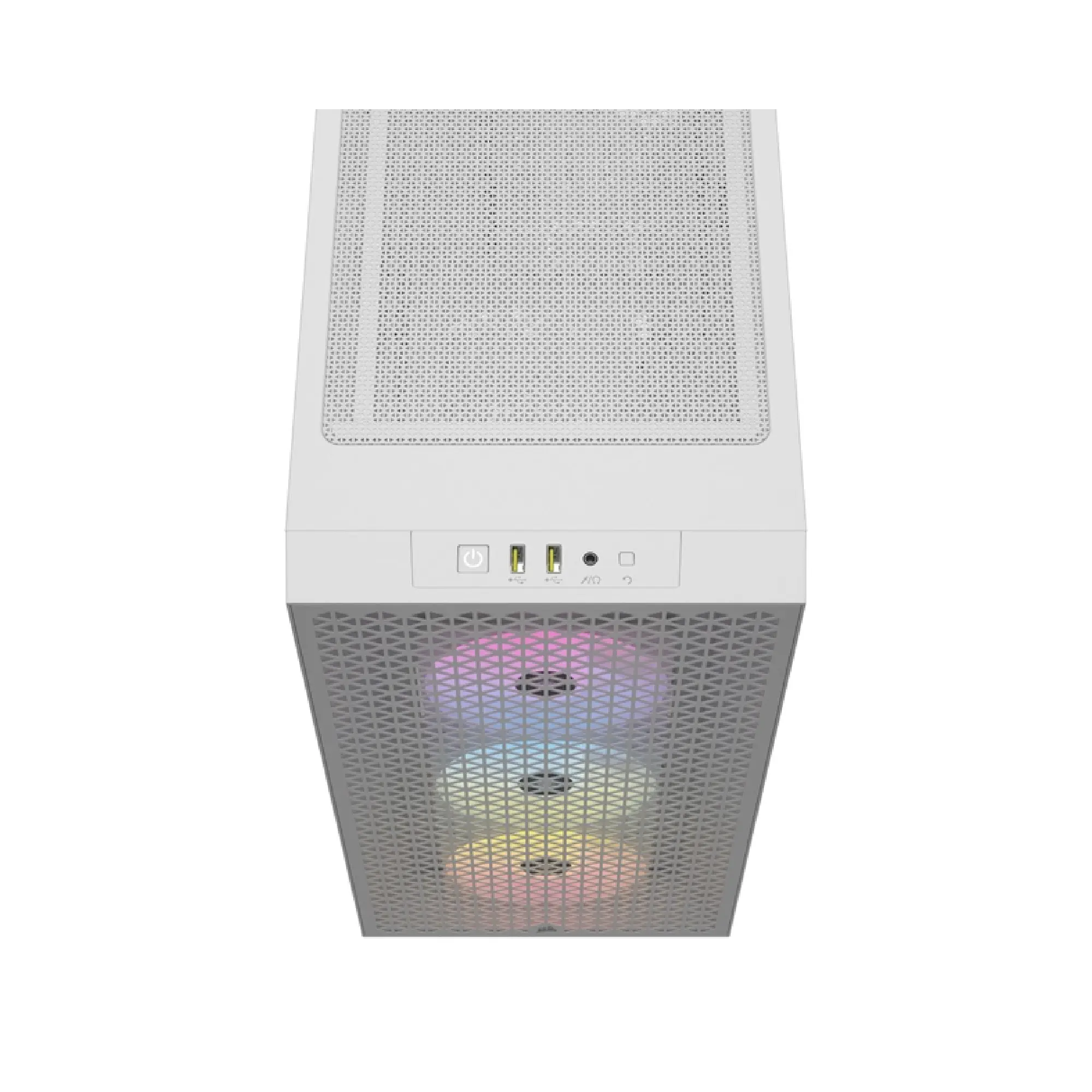 Купить Корпус Corsair 3000D RGB Tempered Glass White (CC-9011256-WW) - фото 9