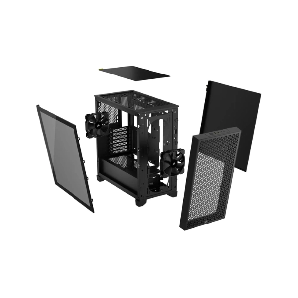 Купить Корпус Corsair 3000D Tempered Glass Black (CC-9011251-WW) - фото 6