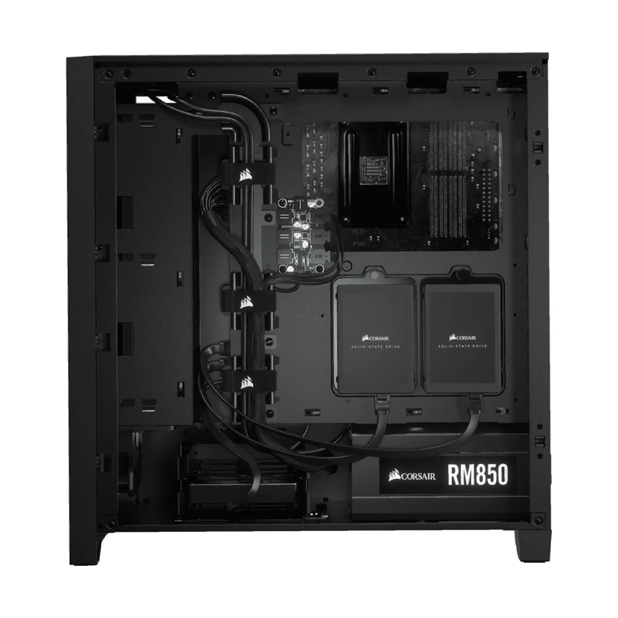 Купить Корпус Corsair 4000D AIRFLOW Tempered Glass Black (CC-9011200-WW) - фото 4