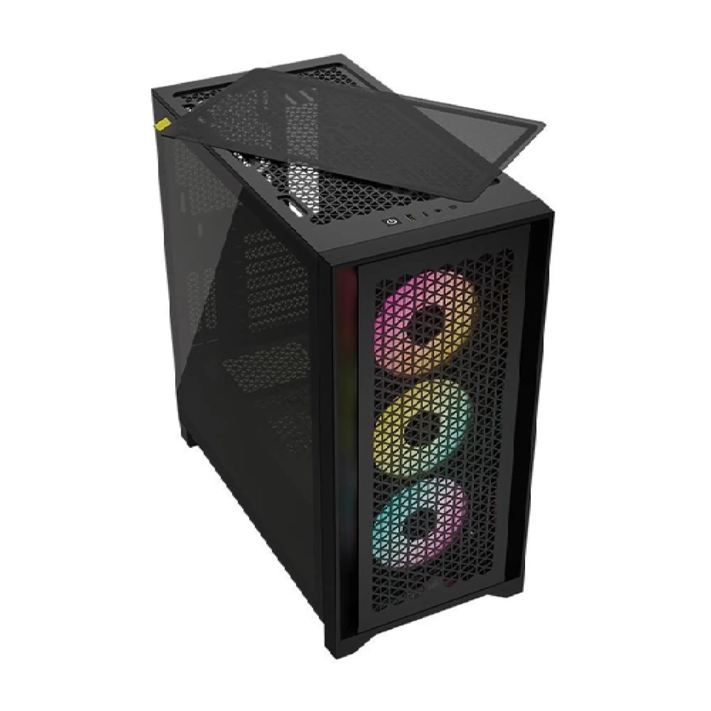 Купить Корпус Corsair iCUE 4000D RGB AirFlow Tempered Glass Black (CC-9011240-WW) - фото 3