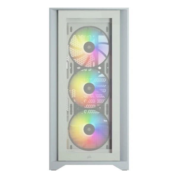 Купить Корпус Corsair iCUE 4000X RGB Tempered Glass White (CC-9011205-WW) - фото 3
