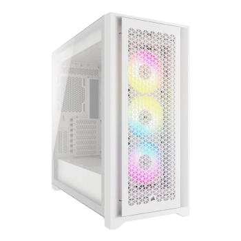 Купить Корпус Corsair iCUE 5000D RGB AirFlow Tempered Glass White (CC-9011243-WW) - фото 1