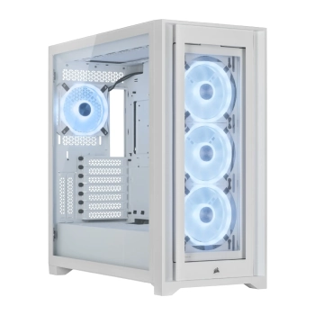 Купить Корпус Corsair iCUE 5000X RGB QL Tempered Glass White (CC-9011233-WW) - фото 1