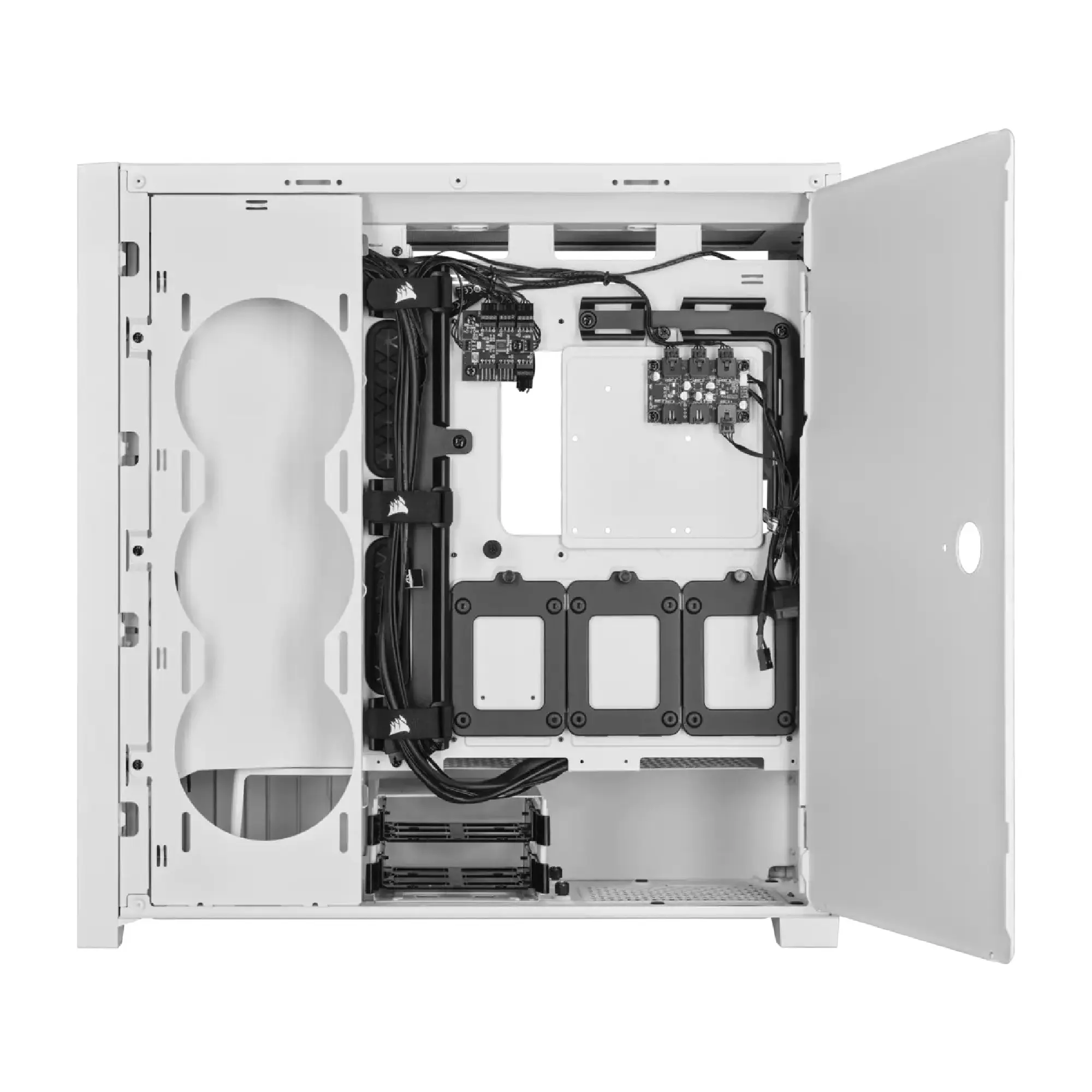 Купить Корпус Corsair iCUE 5000X RGB QL Tempered Glass White (CC-9011233-WW) - фото 2