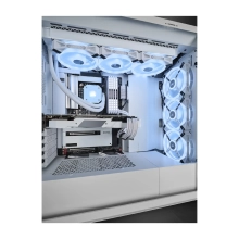 Купить Корпус Corsair iCUE 5000X RGB QL Tempered Glass White (CC-9011233-WW) - фото 4